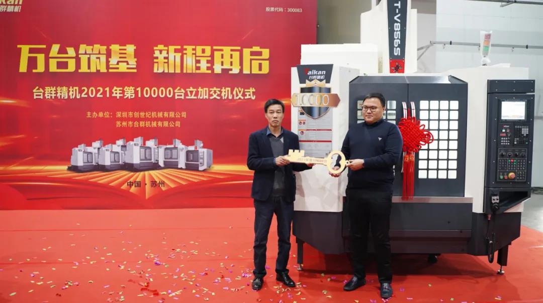 恒行52021年第10000台立加交机
